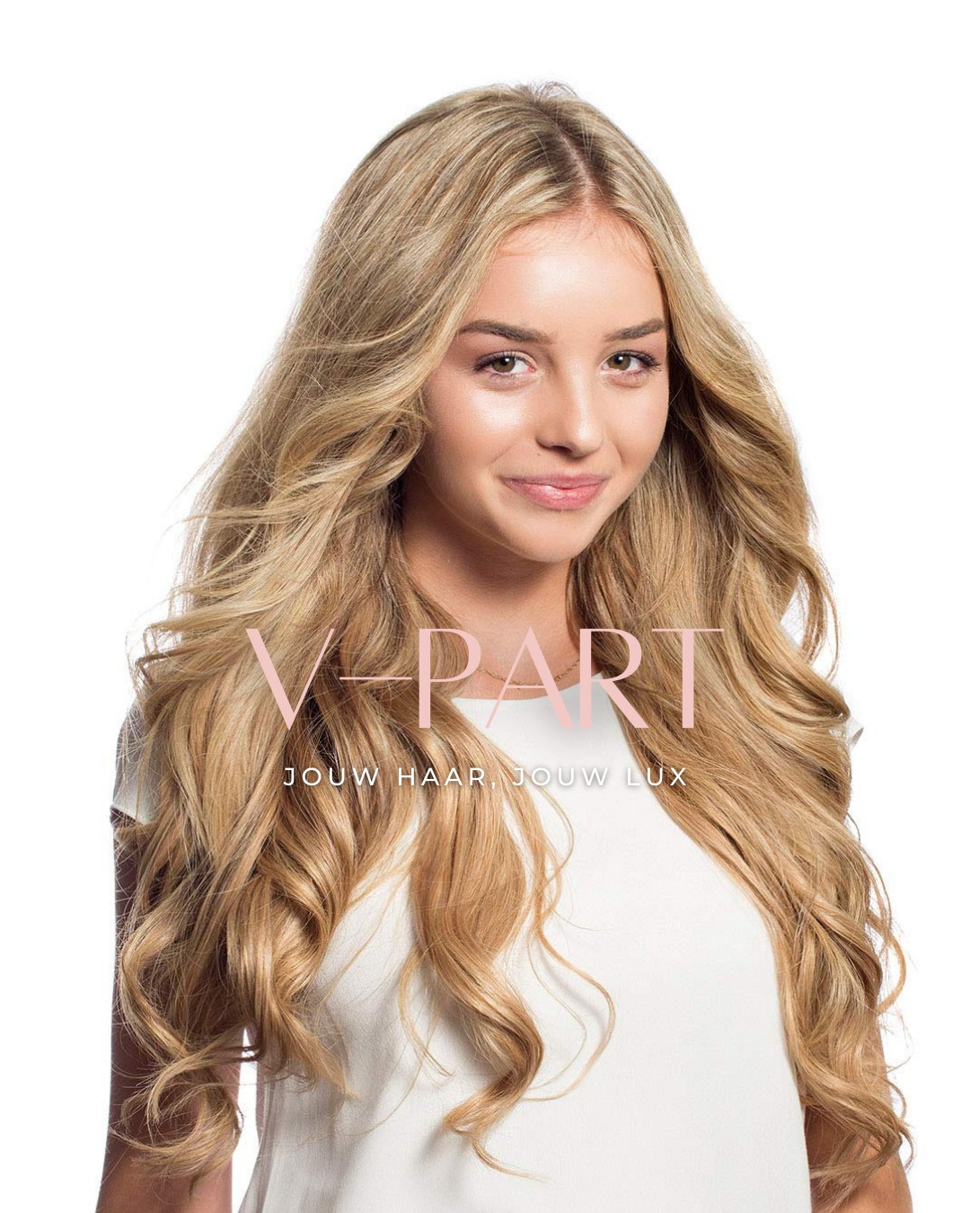 Slavische V-Part Hair Extensions – 100% Natuurlijk Haar – Volume & Natuurlijke Look – 30cm tot 60cm – Topkwaliteit