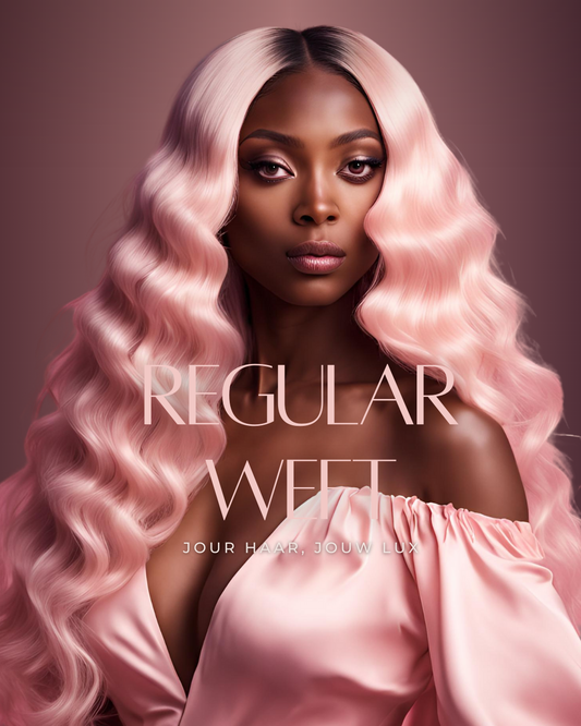 Slavische Traditional Weft Extensions – 100% Echt Haar – 30cm tot 60cm
